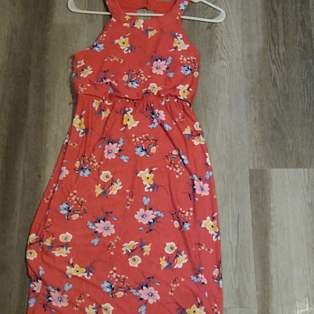A floral dress